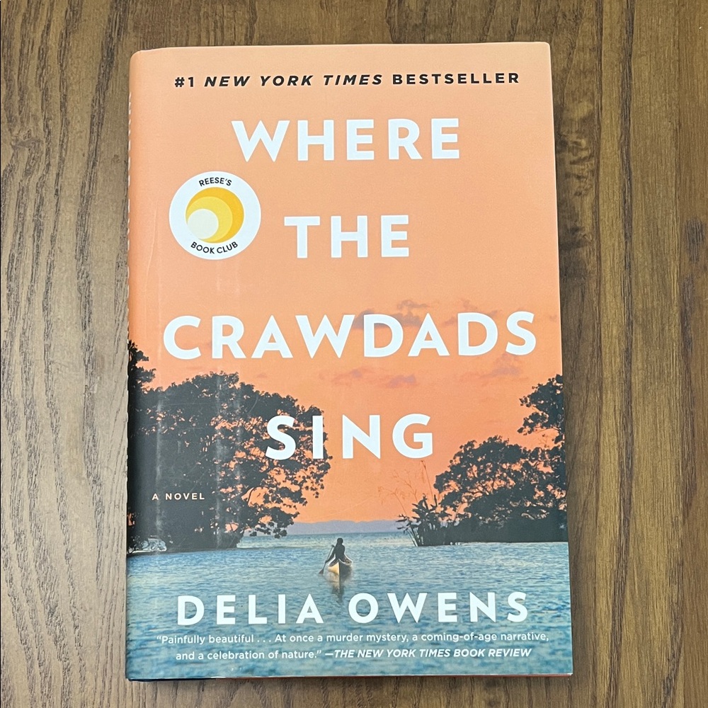 Where The‎ Crawdads Sing Hard Cover Book By Delia Owens